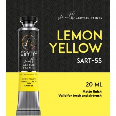 Lemon Yellow (20ml Tube) - Artist Range Smooth Acrylic Paint