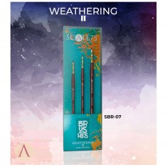 Weathering II - Brushes for Weathering (3pcs)