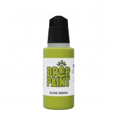 Drop & Paint Range Acrylic Colour - Olive Green (17ml)