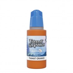 Acrylic Paint - Fantasy & Games #Tiamat Orange (17ml, Satin Finish)