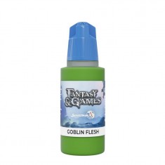 Acrylic Paint - Fantasy & Games #Goblin Flesh (17ml, Satin Finish)