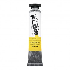 Scalecolor Flow Range - Stencil Yellow (20ml Oil Paint Tube)