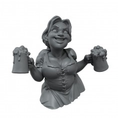 1/14 Historix Bust Series - Modern Era Tavern Maid