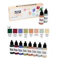 Acrylic Paints set - Game Colour #Lust (8x 17ml)