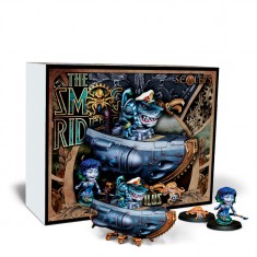 1/48 (35mm) The Smog Riders: Steam War Chibi Miniatures - Sharktilus