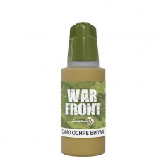 Acrylic Paint - Warfront #Camo Ochre Brown (17ml, Matt Finish)