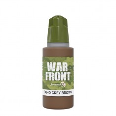 Acrylic Paint - Warfront #Camo Grey Brown (17ml, Matt Finish)