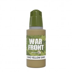 Acrylic Paint - Warfront #Camo Yellow Sand (17ml, Matt Finish)