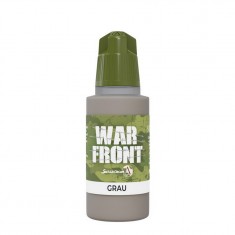 Acrylic Paint - Warfront #Grau (17ml, Matt Finish)