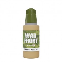 Acrylic Paint - Warfront #Desert Yellow (17ml, Matt Finish)