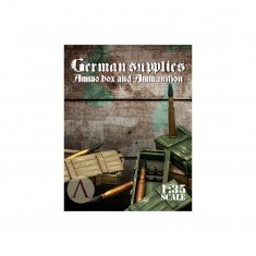 1/35 German Supplies - Ammo Box & Ammunition for Tiger Tank