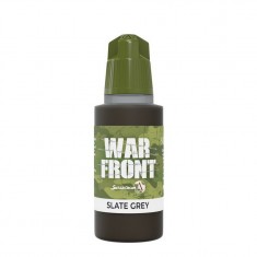 Acrylic Paint - Warfront #Slate Grey (17ml, Matt Finish)