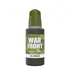 Acrylic Paint - Warfront #US Green (17ml, Matt Finish)
