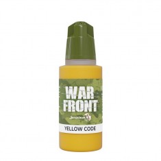 Acrylic Paint - Warfront #Yellow Code (17ml, Matt Finish)