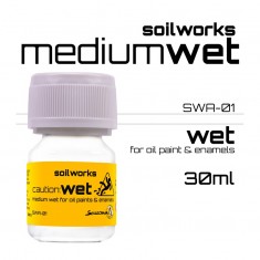 Soilworks Medium Wet for Oil Paints & Enamels (30ml)