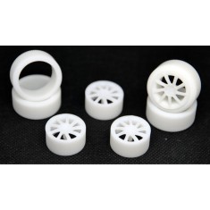 1/24 20'' LRSNR Wheels with Resin Tyres