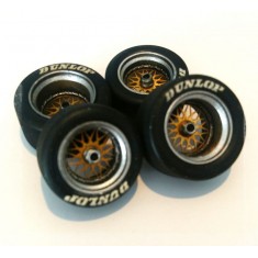 1/24 Porsche 934 BBS E19 Wheels for Tamiya Type II