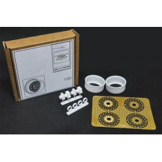 1/12 Porsche 935 Front p/e Wheels for Tamiya