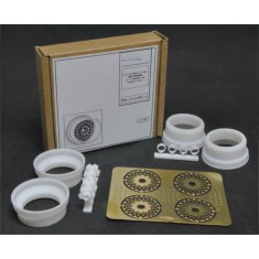 1/12 Porsche 935 Rear p/e Wheels for Tamiya kit