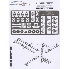 1/12 GT Seat Belt Buckles