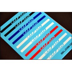 1/24 Porsche Turbo Stripe Decal