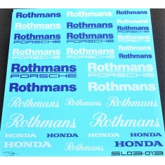 1/24 Rothmans Decals
