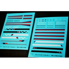 1/24 BMW M Sport Stripe Decal