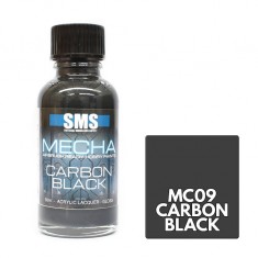 Acrylic Lacquer - Mecha Colour #Carbon Black (30ml)