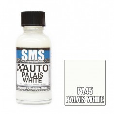 Acrylic Lacquer Paint - Auto Colour #Palais White (30ml, gloss)