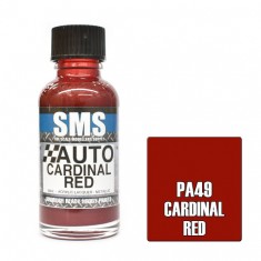 Acrylic Lacquer Paint - Auto Colour #Cardinal Red (30ml, metallic)