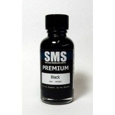 Acrylic Lacquer Paint - Premium #Black (30ml)