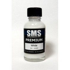 Acrylic Lacquer Paint - Premium #White (30ml)