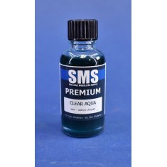 Acrylic Lacquer Paint - Premium Clear Aqua (30ml)