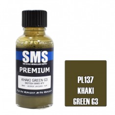 Acrylic Lacquer Paint - Premium Khaki Green G3 (30ml)