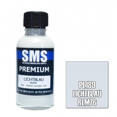 Acrylic Lacquer Paint - Premium Lichtblau RLM76 (30ml)