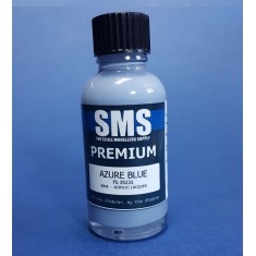 Acrylic Lacquer Paint - Premium Azure Blue (30ml)