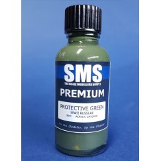 Acrylic Lacquer Paint - Premium Protective Green (30ml)