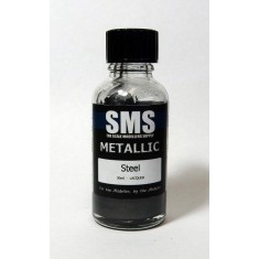 Acrylic Lacquer Paint - Metallic #Steel (30ml)