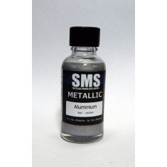 Acrylic Lacquer Paint - Metallic #Aluminium (30ml)