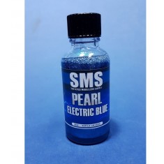 Acrylic Lacquer Paint - Pearl Electric Blue 30ml