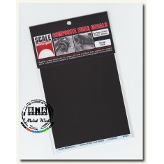 1/24 Carbon Fiber Twill Weave Black on Pewter Decals