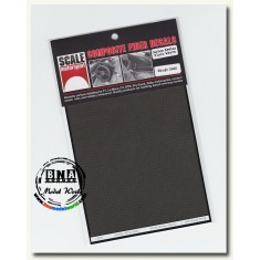 1/20 Carbon Kevlar Twill Weave Black on Amber Decals