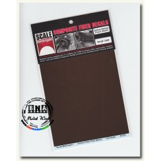 1/24 Carbon Kevlar Twill Weave Black on Amber Metallic Decal Sheet