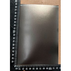 1/12 Hi-Definition Carbon Fiber Decals - Plain Weave Black on Pewter