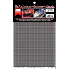 1/24 Houndstooth Upholstery Pattern Decals