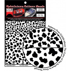 1/24 Cow Hide Upholstery Pattern Decals