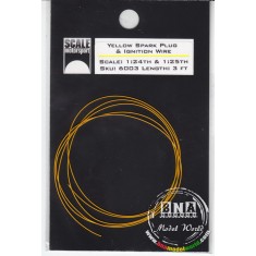 1/24th-1/25th Yellow Spark Plug Wire