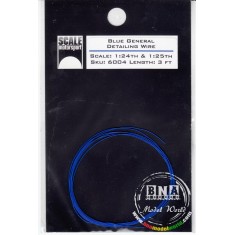 1/24th-1/25th Dark Blue General Detailing Wire