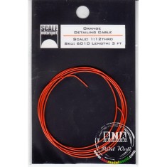 1/12th Orange General Detailing Wire