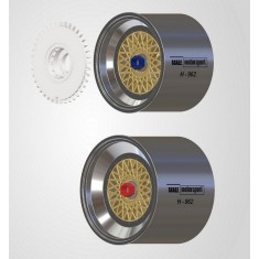 1/24 Porsche 962 3D Printed Wheel Set for Hasegawa #20718